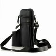 thumbnail image 6 of Men Leather Phone Loop Belt Bag Waist Holster Pack Shoulder Pouch Crossbody New, 6 of 6