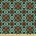 thumbnail image 2 of Ambesonne Vintage Fabric by the Yard Upholstery, Classic Flower Motifs, 1 Yard, Pale Blue Coral, 2 of 5