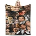 thumbnail image 2 of Blanket Matthew Gray Gubler Soft and Comfortable Wool Fleece Throw Blankets Gift for Home Decoration Sofa Office car Camping Yoga Travel Home Decoration Cozy Plush Beach, 2 of 5