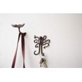 thumbnail image 1 of Kalalou Cast Iron Octopus Wall Hook, One Size, Brown, 1 of 3