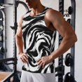 thumbnail image 5 of Salouo Leopard And Zebra 2 for Men's Tank Tops,Sleeveless Muscle Shirts for Men Quick Dry Workout Tank Top Gym Muscle Tee Fitness Bodybuilding Sleeveless T Shirt-4X-Large, 5 of 7