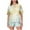 Light Blue, variant on Women Summer 2 Piece Outfits Casual Graphic Print T Shirt and Shorts Crewneck Short Sleeve Pajamas Lounge Sets