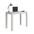 thumbnail image 2 of Parsons Computer Desk with Drawer, White, 2 of 9