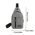 thumbnail image 2 of DcGZvy Backpack Sling Purse for Women Women Bag Crossbody Crossbody Fanny Cross Body Bag for Plus Size Woman Gray, 2 of 9