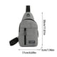 thumbnail image 3 of Bolsa de pecho cruzada estilo japonés para hombres y mujeres - Bolsa deportiva resistente al agua con múltiples bolsillos para teléfono, cartera y llaves, 3 of 9