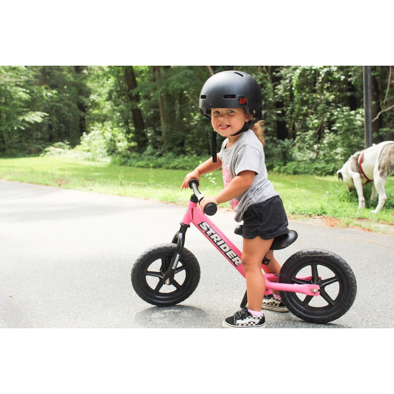 Strider 12 Classic Bike, Pink - No Pedal Balance Bicycle for Kids