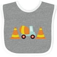 thumbnail image 3 of Inktastic Cement Mixer Construction Boys Baby Bib, 3 of 4