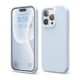 thumbnail image 1 of Funda Silicona Líquida elago Azul Celeste Compatible con iPhone 15 Pro con Estructura a Prueba de Go, 1 of 6
