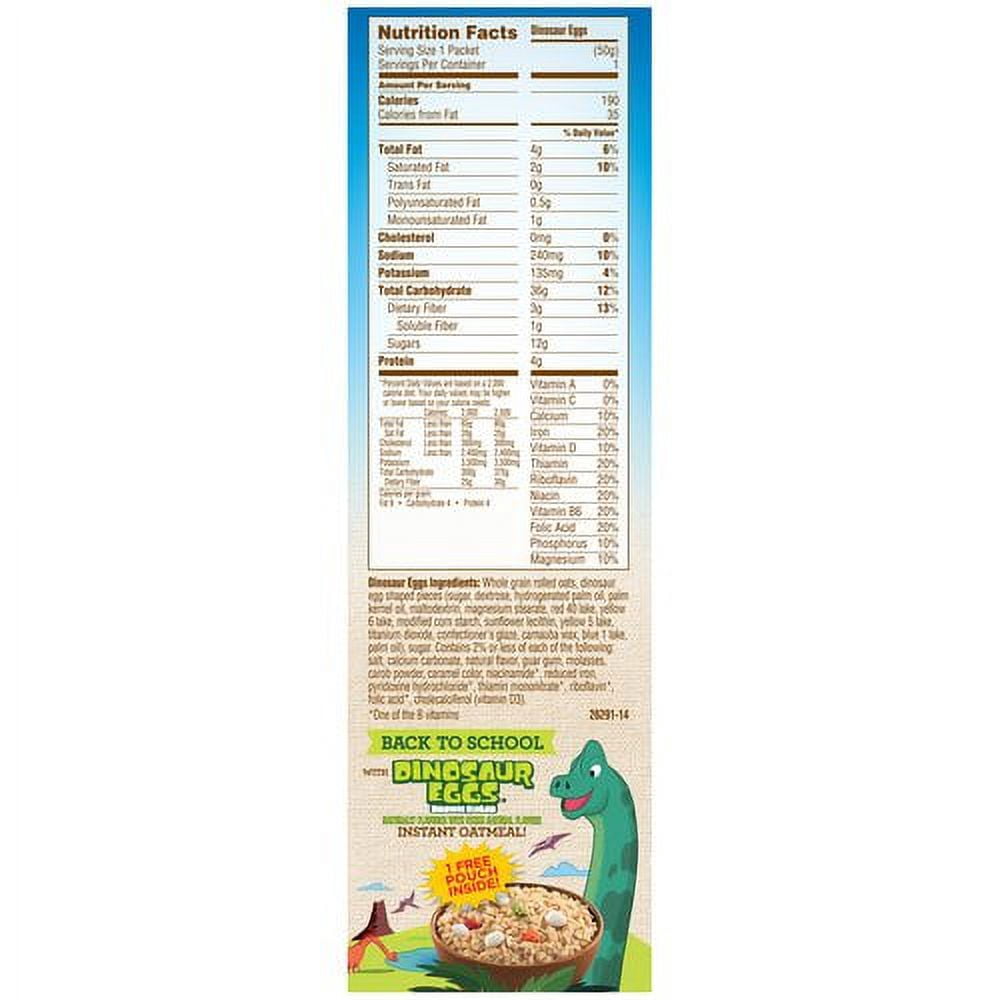 Quaker Quaker Fruit & Cream Instant Oatmeal Variety Pack, 1.23 oz, 8 count