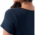 thumbnail image 4 of Fruit of the Loom Women's Super Soft and Breathable Sleep Shirt, Midnight Blue, XL, 4 of 6