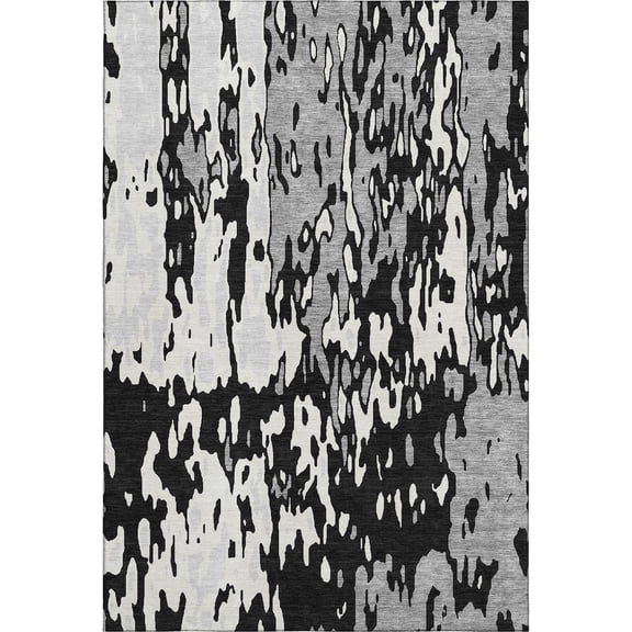Dalyn Rugs Premium Machine Washable Mayfield AMF957 Black 2'6" x 3'10" Rug
