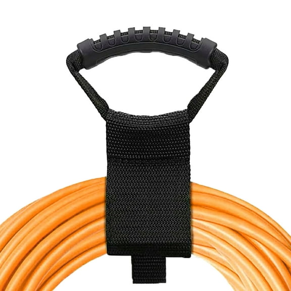 GOGHOST 4-Piece Extension Cord Organizer, 11" Portable Hook and Loop Storage Strap, Extension Cord Organizer, RV Accessory Cable Strap, Shop and Garage Organizer, and Storage