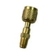 thumbnail image 5 of Adaptador de conector,Adaptador de latón con sello,piezas de reparación del núcleo de la válvula,Adaptador de latón hembra 1/4 rosca izquierda,Adaptador de latón SAE hembra de 1/4 a macho, 5 of 8
