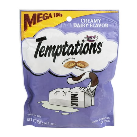 TEMPTATIONS Classic Creamy Dairy Flavor Cat Treats, 6.3 Oz.