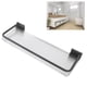 thumbnail image 4 of Floating Shelf Space Aluminum Acrylic Wall Mounted Decorative Storage Shelf for Kitchen Bathroom Living Room Bedroom Grey, 4 of 4
