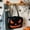 Black, variant on Fmbmuo Halloween Tote Bags for Women, Pumpkin Print Ladies Handbags, Novelty Spooky Cute Shoulder Handbag Gift