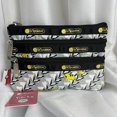 thumbnail image 1 of Lesportsacs Bolso de tres capas Dibujos animados Peter Rabbit Snoopy 12,7 * 18 cm Almacenamiento de maquillaje Zero Wallet 7158, 1 of 5