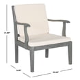 thumbnail image 5 of Safavieh Montclair Outdoor Modern 4 Piece Living Set with Cushion, 5 of 8