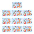 thumbnail image 1 of Decoration Sticker,10Pcs Window Fawn Decoration Wall Sticker Wall Decal Ultimate Reliability, 1 of 8