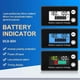thumbnail image 4 of LCD Liquid Crystal 8-100V Voltmeter Battery Car Power Detection Digital Lithium Battery Capacity Display Module,B, 4 of 5
