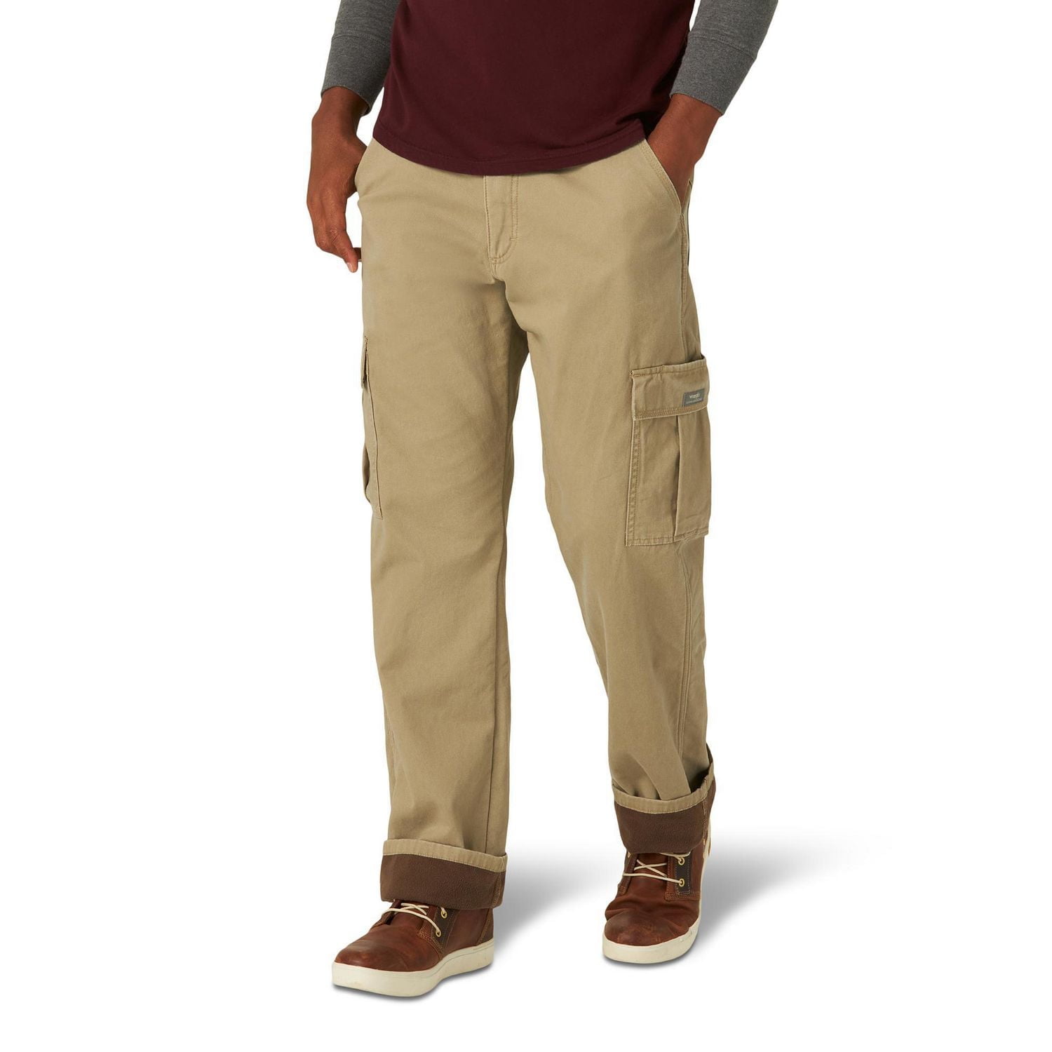 Wrangler Men's Fleece Lined Cargo Pant