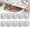 100pcs, variant on Aluminum Foil Food Covers, Stretch-to-Fit, Heat-Retaining, Airtight Seal for Home Kitchen, Leftovers & Catering