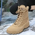 thumbnail image 4 of Botas de combate del desierto Botas de senderismo al aire libre transpirables Ligeras antideslizantes para hombres, 4 of 9