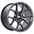 thumbnail image 2 of BBS SR 18x10 5x130 ET41 CB71.6 Satin Grey Wheel, 2 of 2