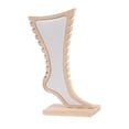 thumbnail image 3 of Runquan Jewelry Display Rack Wood Chain Stand Holder for Dressing Room Showcase Dorm White, 3 of 8
