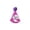 B, variant on UNLLLL Funny Pet Halloween Hat for Cats and Dogs, Adjustable Witch Wizard Cap with Elastic Band, Lightweight Costume Headwear, for Home Party Wear (D)