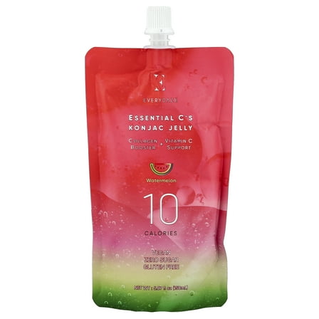 Everydaze Essential C's Konjac Jelly, Watermelon, 5.07 fl oz (150 ml)