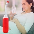 thumbnail image 4 of Bouteille Vaporisateur de Bidet, Vaporisateur de Bidet Portable Doux pour la Peau Écoresponsable Buse de Pulvérisation Extensible en EVA avec Sac de Rangement pour Femmes Rouge, 4 of 8