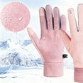 thumbnail image 6 of Waterproof Touch Screen Gloves, Non-Slip Cold Resistant with Reflective Printing, Conductive Fingertips for Outdoor Sports, 6 of 6