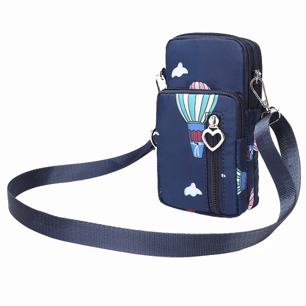 Deportes Poliéster Teléfono Bandolera Paquete De Brazo Ligero Mini Mujeres Bolsas De Mensajero sonducket AP007522-03