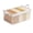A with Lid-M, variant on Foldable Lidded Fabric Storage Box, Extra Large 18.5x11x7.9 Inch Closet Organizer, Collapsible Canvas Bin for Bedroom Shelf Underbed Clothes Storage
