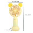 thumbnail image 2 of USB Handheld Fan Outdoor Camping Hiking Air Cooler Portable Mini Electric Fan with 2 Modes, 2 of 9