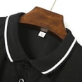 thumbnail image 3 of Men's Summer Leisure Culture Breathable Short Sleeved Shirt Top 2XL, 3 of 4