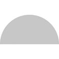 thumbnail image 5 of Ekena Millwork 42"W x 21"H x 2"P Half Round 3 Spoke Architectural Grade PVC Pediment, 5 of 7