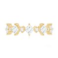 thumbnail image 4 of Rosec Jewels Lab Created Diamond Eternity Ring - Designer Wedding stacking Ring - EF-VS Grade, 10K Yellow Gold, US 12.00, 4 of 8