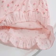 thumbnail image 6 of LYMAYTER 0-5Y Casual Shorts for Baby Girls Summer Breathable Shorts Toddler Cute Strawberry Print Lantern Bottoms, 6 of 7