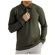 thumbnail image 2 of Camisa lisa de hombre con solapa y botones: manga larga a rayas, poliéster, estilo informal/de negocios, tallas S-XXXL, lavable a máquina, 2 of 7