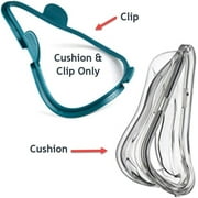 ResMed Mirage Quattro Full-Face Cushion and Clip - Replacement Mask Cushion and Clip Only - Medium