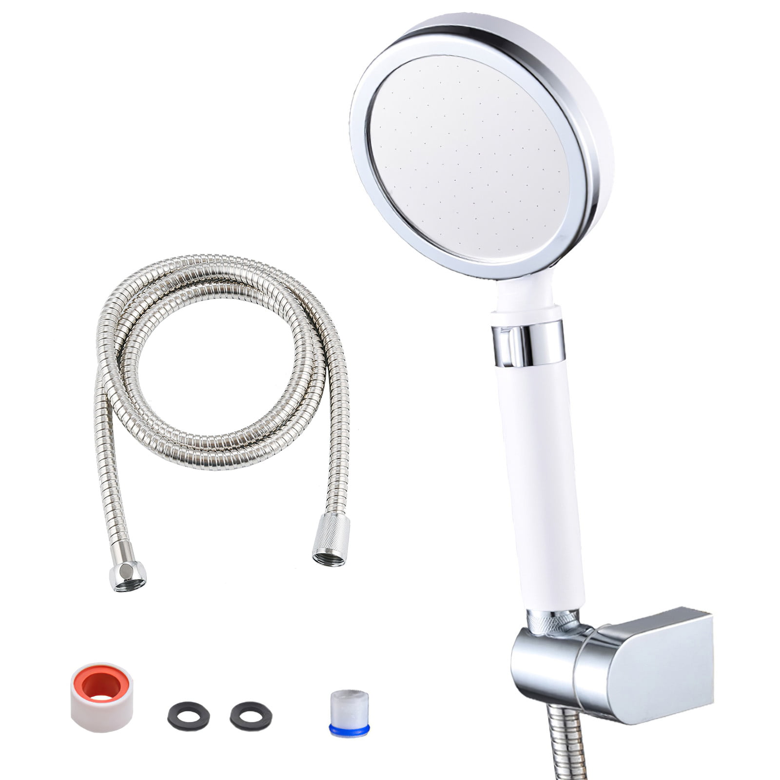 LED Shower Magnetic Therapy SPA Dechlorination Shower Pressurized Shower Nozzle 