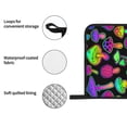 thumbnail image 4 of Pofeuu Bright Mushrooms Print Oven Mitts and Pot Holders 4 pcs Set,High Heat Resistant 500 Degree Extra Thicken Long Kitchen Cotton Oven Glove for Cooking, 4 of 6