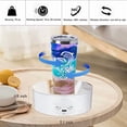 thumbnail image 2 of Cup Turner Rotating Display Stand for Tumblers, 360 Degree Automatic Mute  Turntable for Photography Display, 2 of 7
