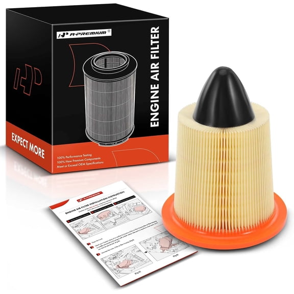 A-Premium Engine Air Filter Compatible with Ford Mustang 1994-2000, Contour 1998-2000