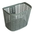 thumbnail image 4 of koolsoo Plastic Bike Basket Easy Install Commuting Bike Accessories Handlebar Basket Gray, 4 of 9
