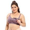thumbnail image 2 of Vividxx Women Bra Wireless Maternity Seamless Front Buckle Breastfeeding Bra With Pads Plus Size Cozy Mother-to-be Bralette, 2 of 4