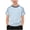 Blue, variant on Eltusu Boys Athletic Shirts Short Sleeve, Crew Neck Breathable Summer Casual Active T-Shirts Blue Size 10-12 T
