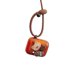 thumbnail image 1 of Estuche protector para auriculares, lindo e interesante estuche protector de silicona con dibujos animados de comida, café marrón oso, 1 of 4